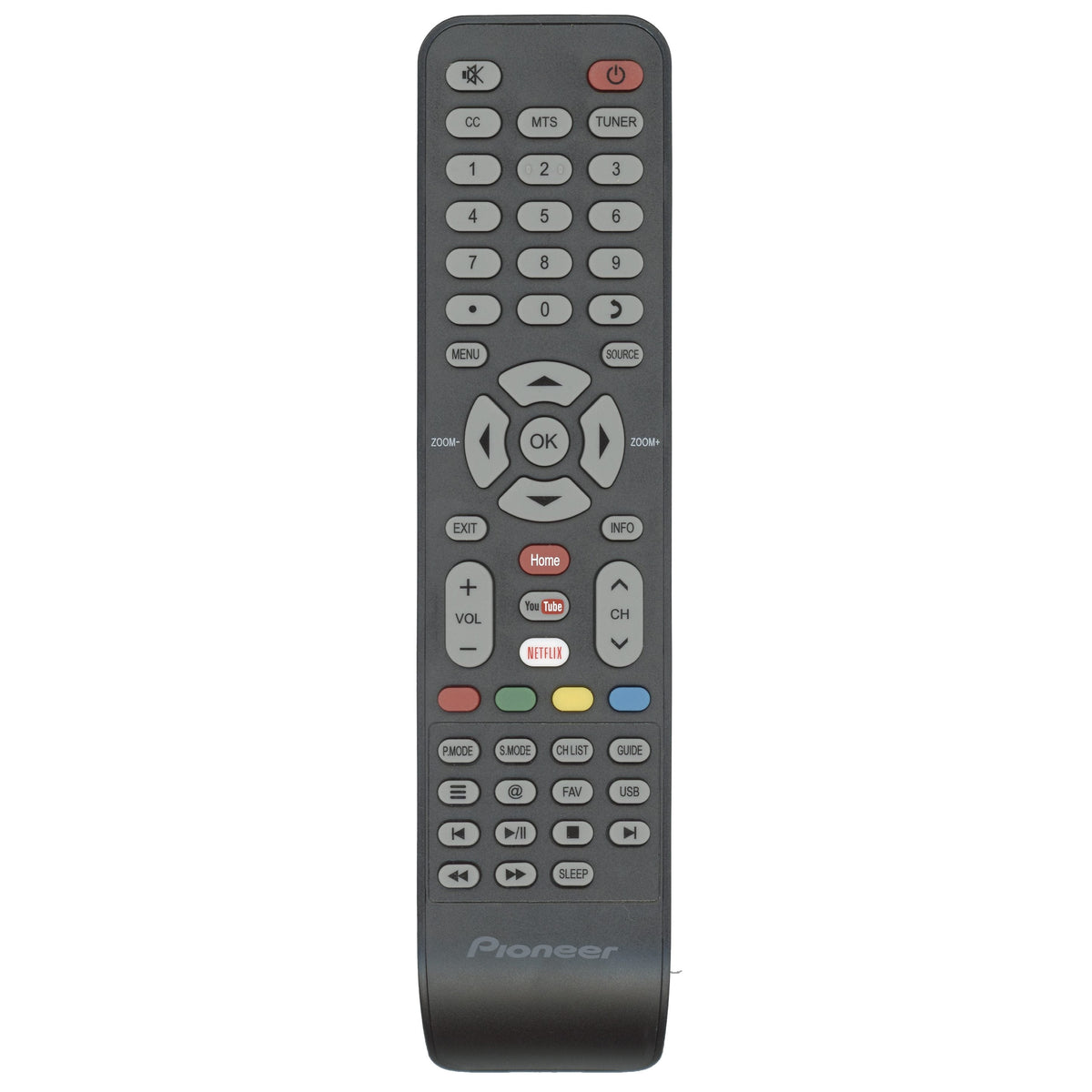 Pioneer 06519W52PI01 TV Remote Control - 06519W52PI01