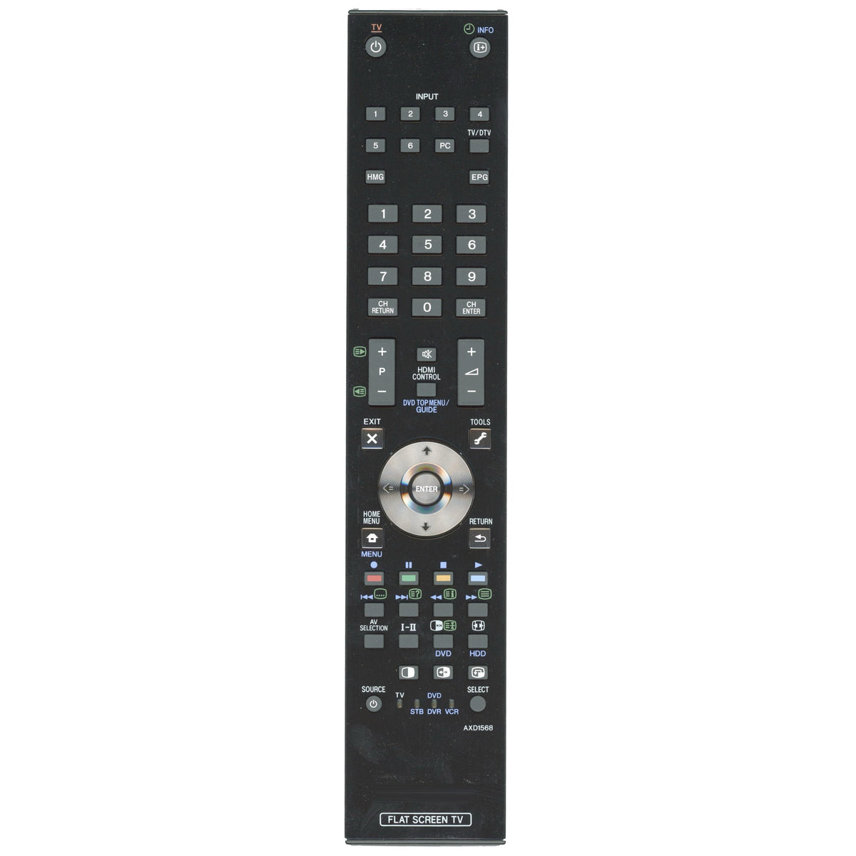 Pioneer AXD1568 TV Remote Control - AXD1568