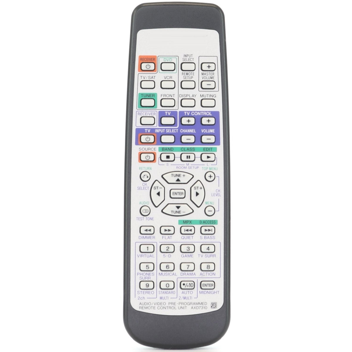 Pioneer AXD7310 Slim DVD Home Theater System Remote Control - AXD7310