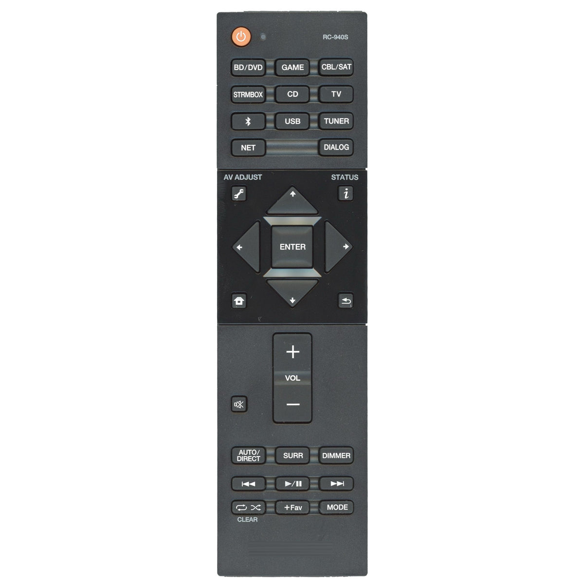 Pioneer RC940S Sound Bar Remote Control - 24140940
