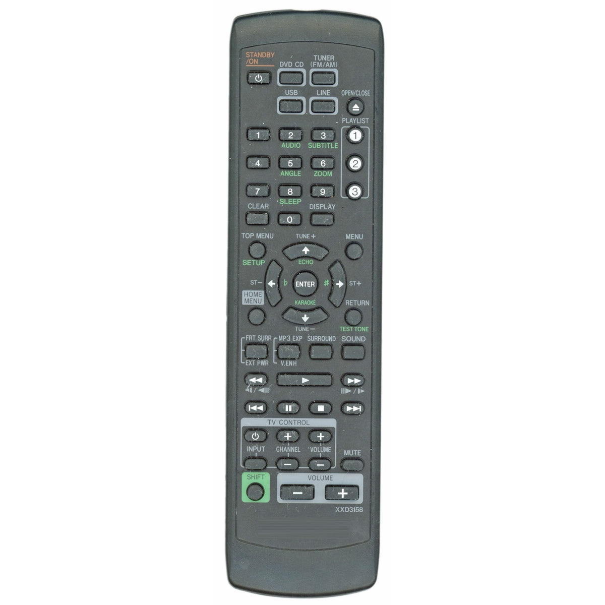 Pioneer XXD3158 Audio Remote Control - XXD3158
