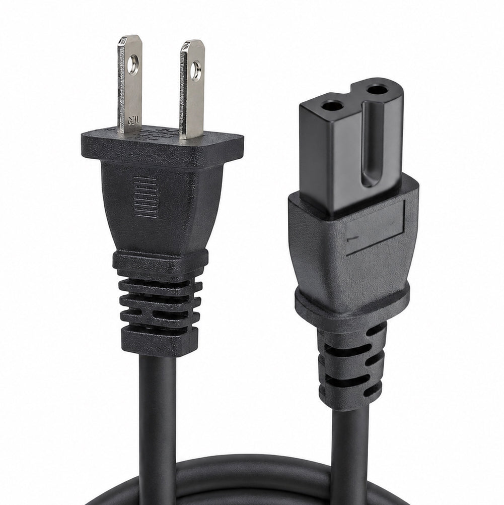 Insignia 1T96000001I AC Power Cable | Polarized | Figure-8 (C7) Connector | 6-Feet – 1T96000001I