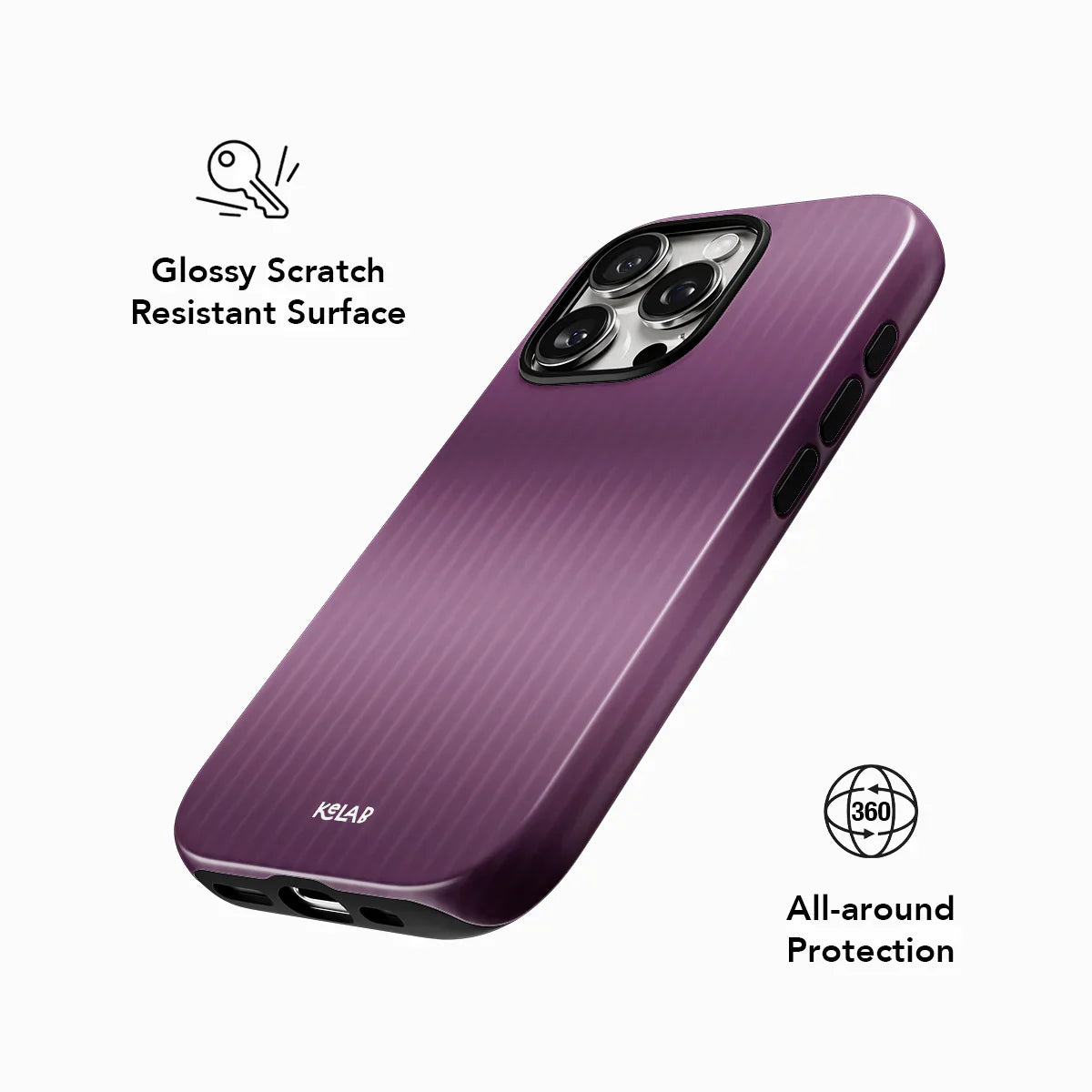 Violet Reverie | Tinted Veil Series Purple Phone Case
