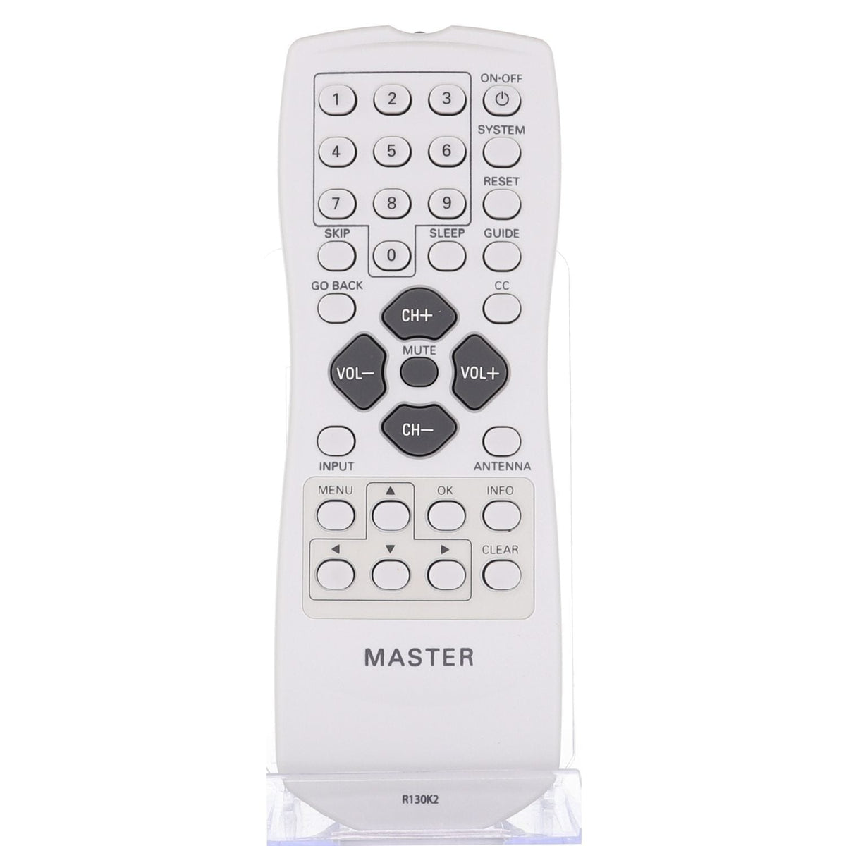 RCA R130K2 MASTER TV Remote Control for CT & DE Series - R130K2