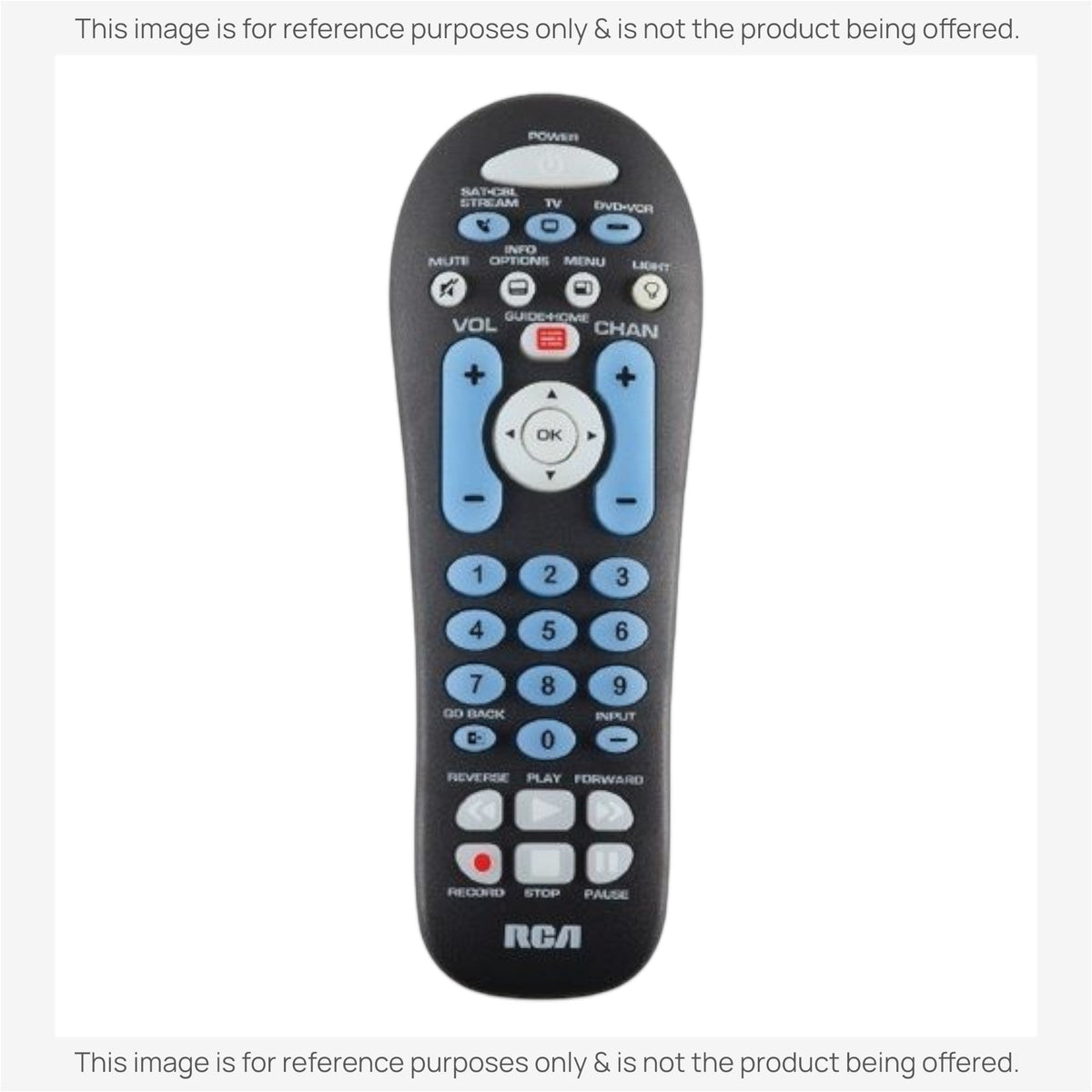 RCA RCR313BZ 3-Device Universal Remote Control