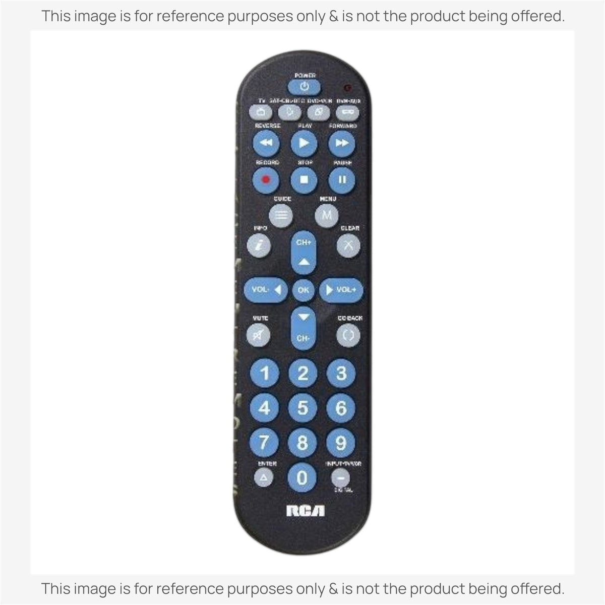 RCA RCR4258R 4-Device Universal Remote Control