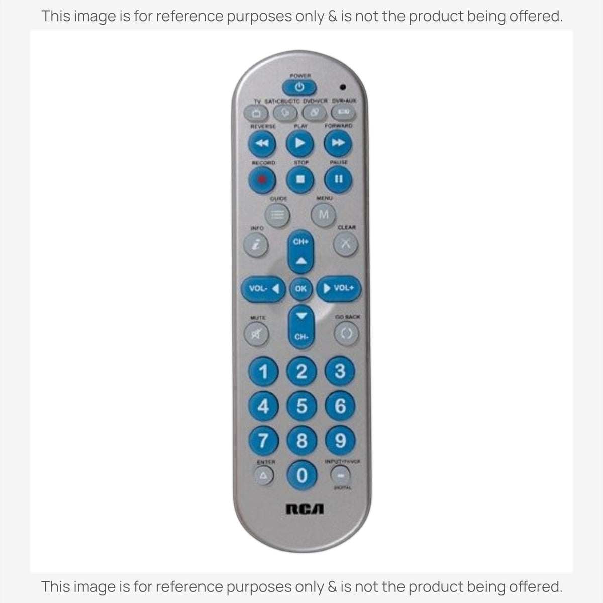 RCA RCR4358R 4-Device Universal Remote Control