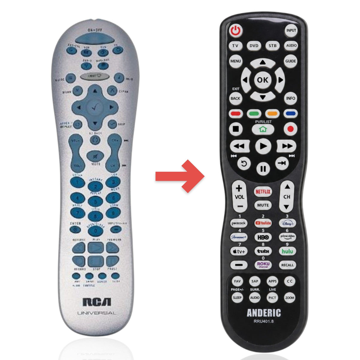 RCA RCR612N Advanced Universal Remote Control