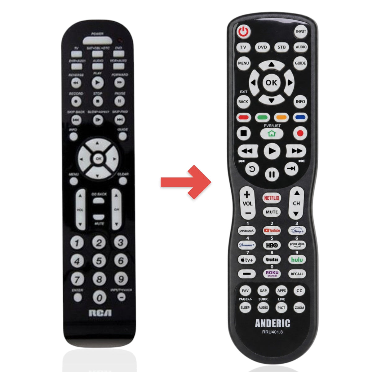 RCA RCR6473N Advanced Universal Remote Control