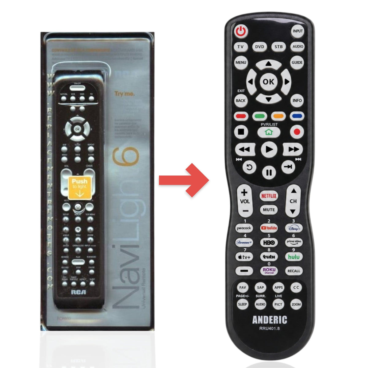 RCA RCR660 Advanced Universal Remote Control