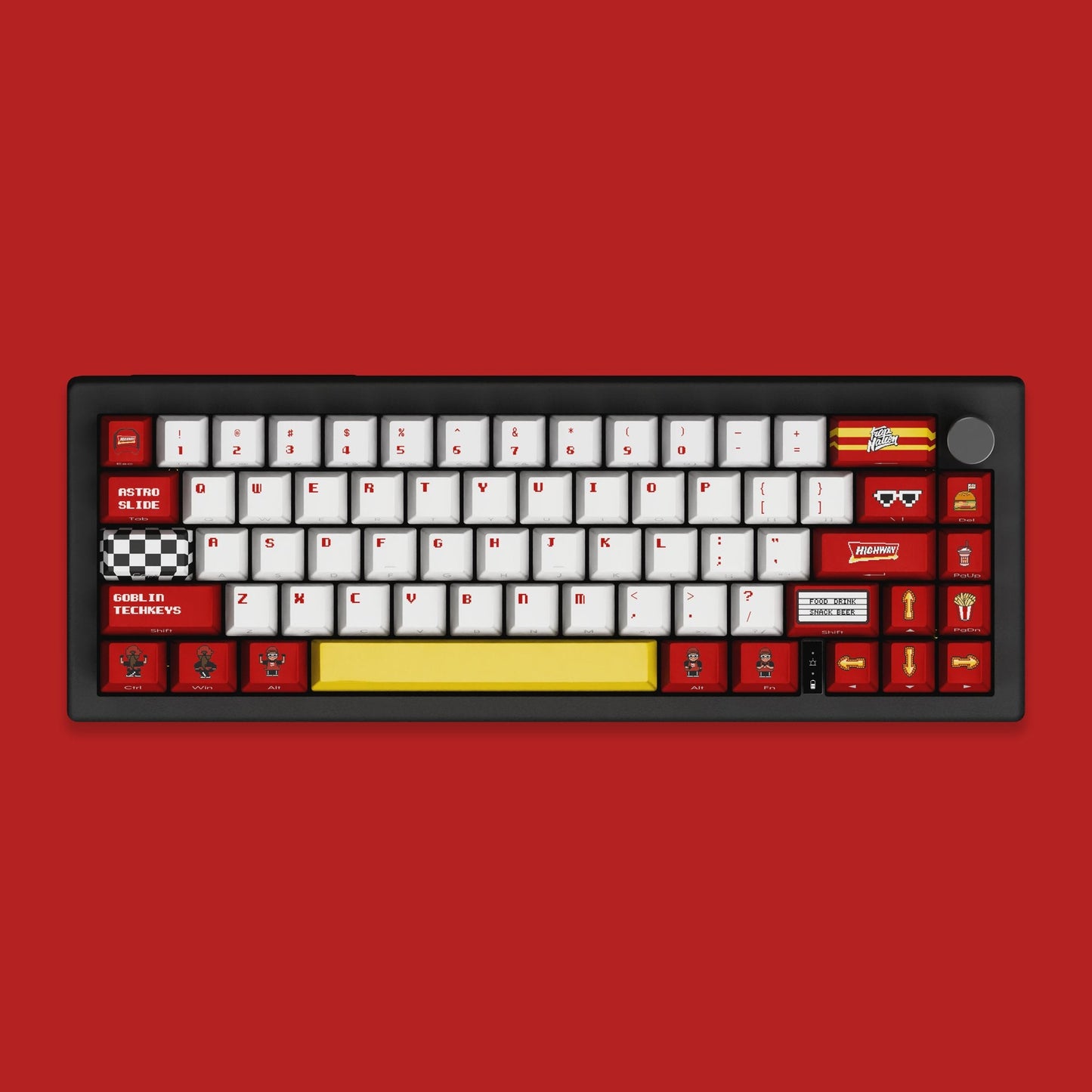 [Ready Stock] Goblintechkeys x Highway Cafe x Trap Nation GTK65 Keyboard