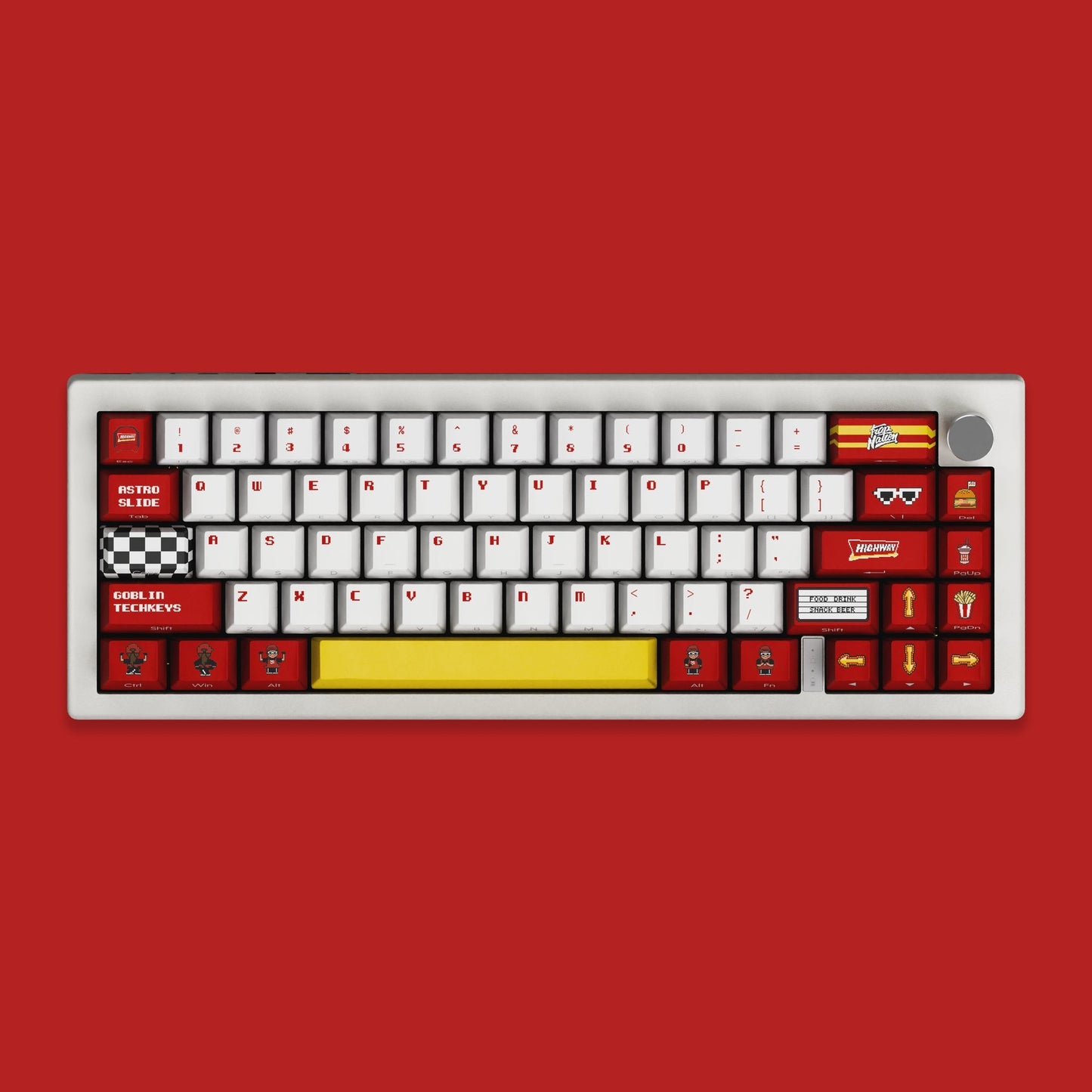 [Ready Stock] Goblintechkeys x Highway Cafe x Trap Nation GTK65 Keyboard