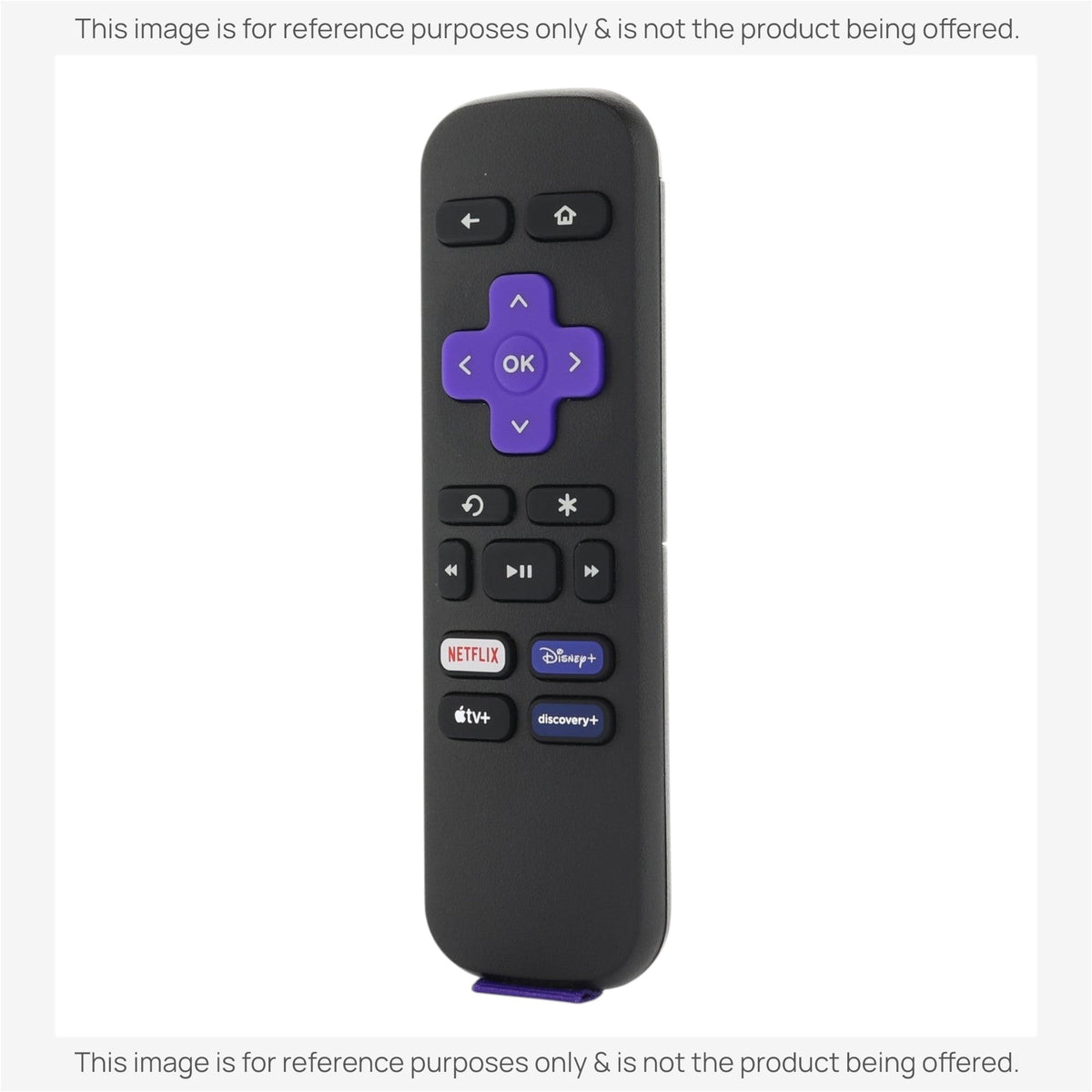 Roku RC-ALIR EXPRESS Streaming Remote Control | Netflix | Disney+ | Apple TV+ | Discovery+ - 3226001237