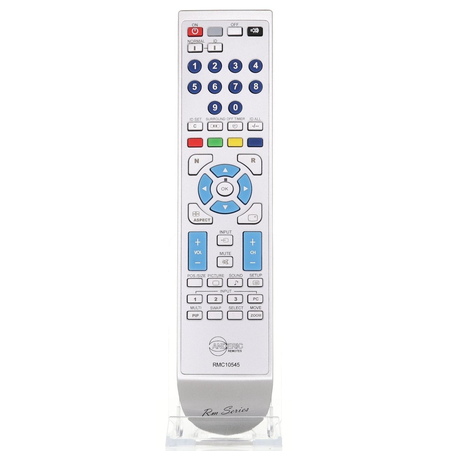 Anderic RMC10545 Replacement Monitor Remote Control for Panasonic EUR646529, EUR646529R, EUR7636070R