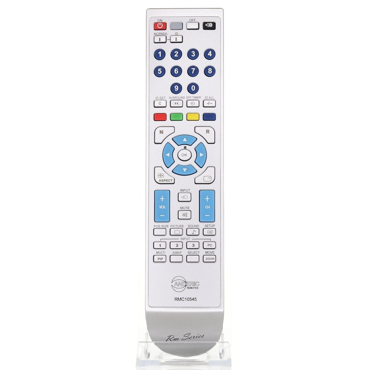 Anderic RMC10545 Replacement Monitor Remote Control for Panasonic EUR646529, EUR646529R, EUR7636070R