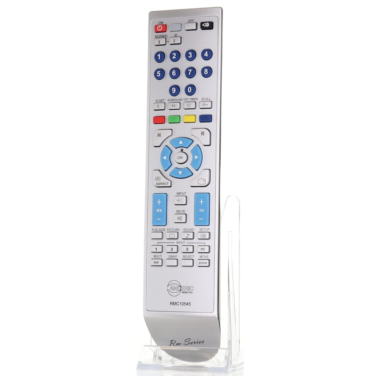 Anderic RMC10545 Replacement Monitor Remote Control for Panasonic EUR646529, EUR646529R, EUR7636070R
