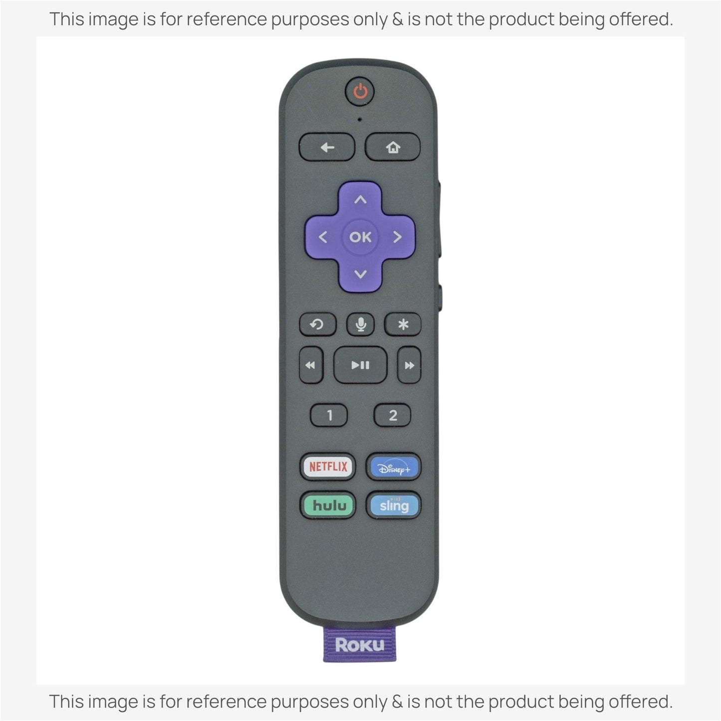 Roku RC506 Enhanced Voice with headphone port Streaming Remote Control