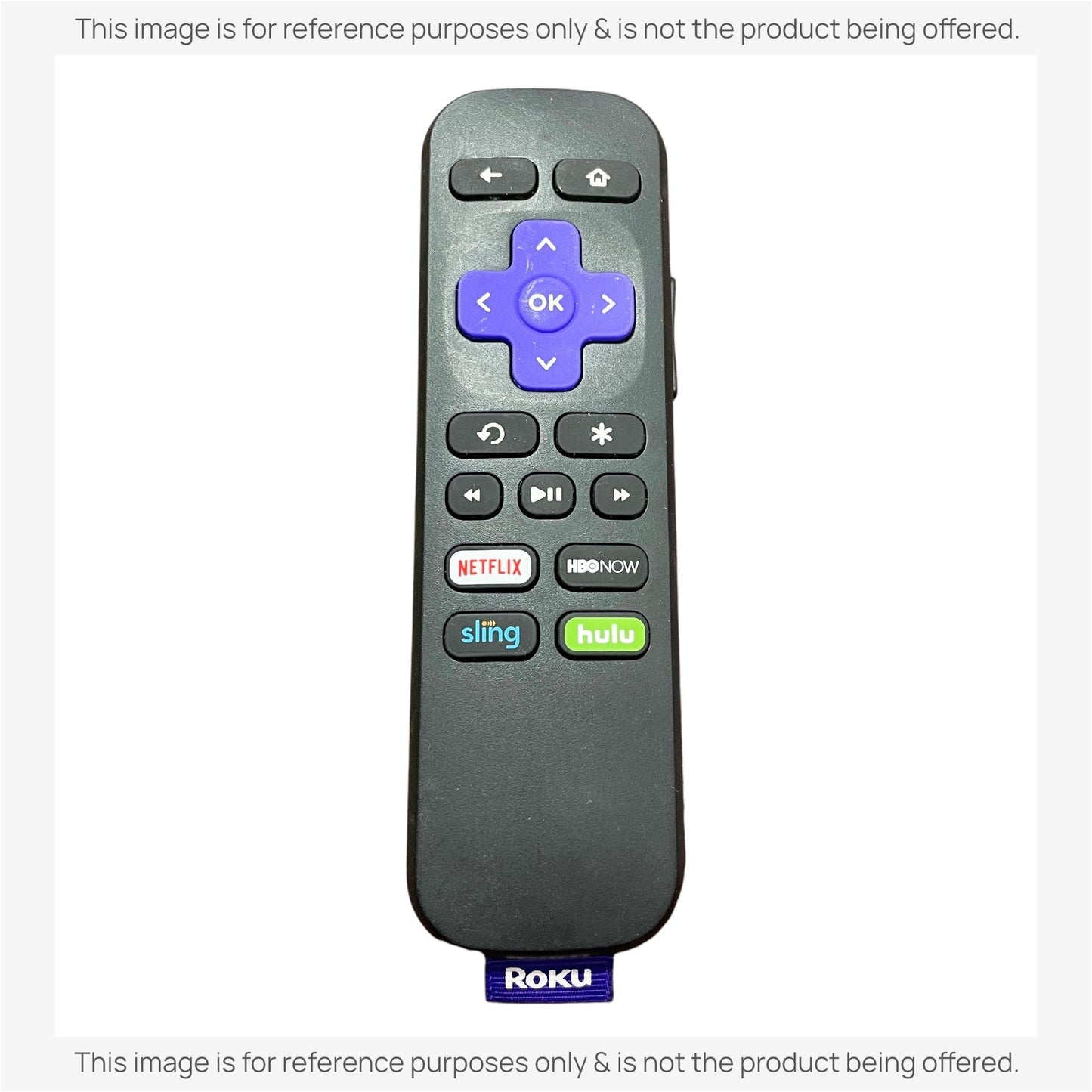 Roku RCGR3 FOR stick with Headphone Streaming Remote Control