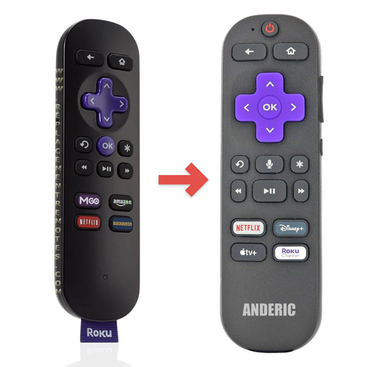 Roku Roku 2 RF Headphone jack Streaming Remote Control - Roku2