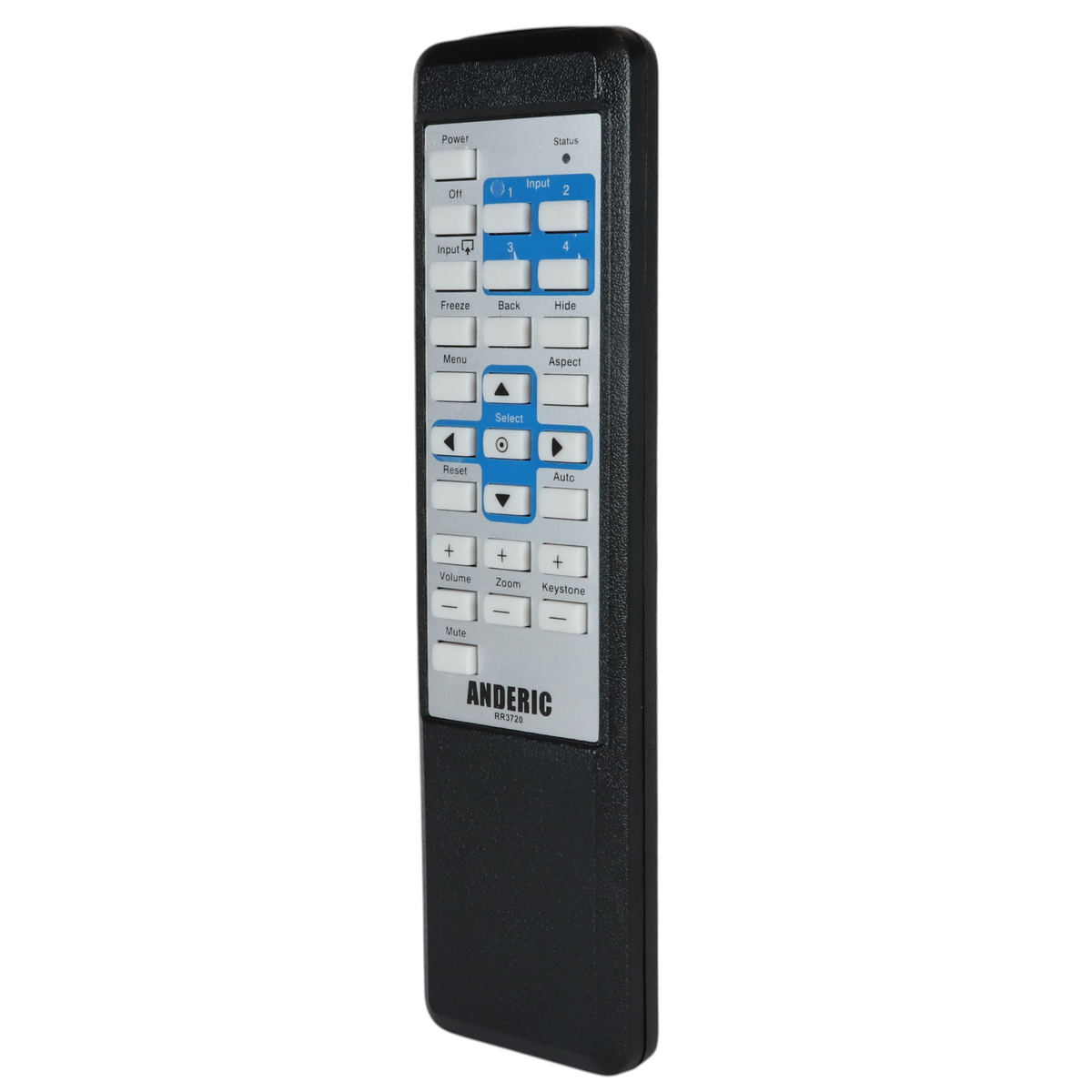 Anderic RR3720 Universal Projector Remote Control with Learning for Canon, Epson, Hitachi, Optoma, and more - RR3720