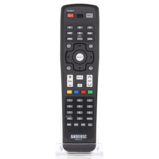 Anderic RR49101S Replacement TV Remote Control for Hitachi CLU-49101S, CLU-4984S, and Others
