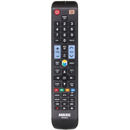 Anderic RR580A Replacement Smart TV Remote Control for Samsung AA59-00580A and All Similar Models | IR