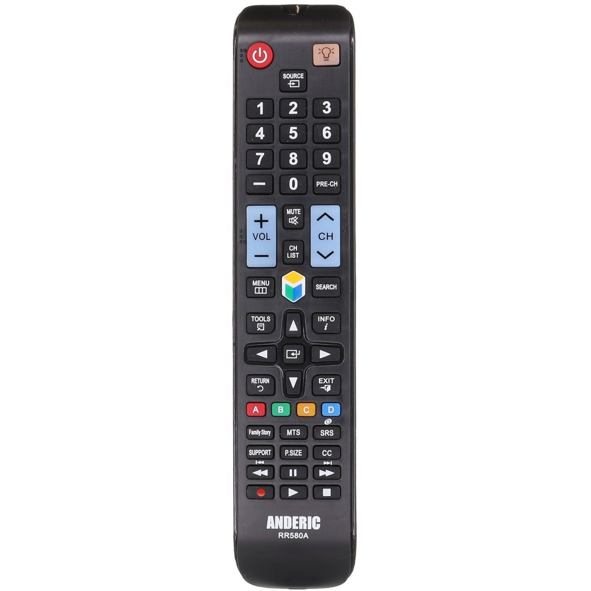 Anderic Substitute For BN59-01178W Samsung Smart TV Remote Control | IR [RR580A]