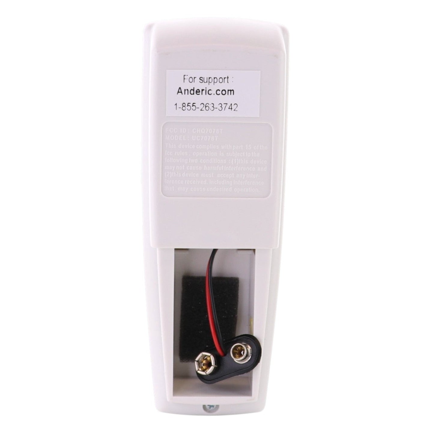 Anderic RR7078TUDL (UC7078T) Ceiling Fan Remote Control for Hampton Bay | CHQ7078T | Up Light | Down Light