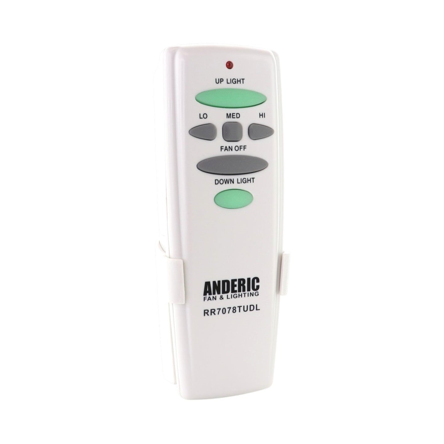 Anderic RR7078TUDL (UC7078T) Ceiling Fan Remote Control for Hampton Bay | CHQ7078T | Up Light | Down Light