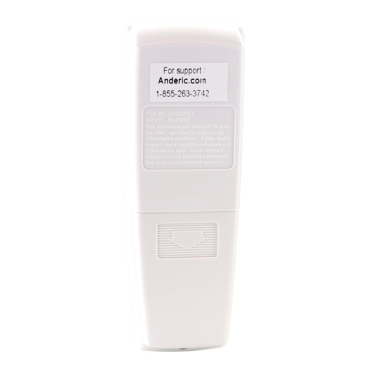 Anderic RR7078TUDL (UC7078T) Ceiling Fan Remote Control for Hampton Bay | CHQ7078T | Up Light | Down Light
