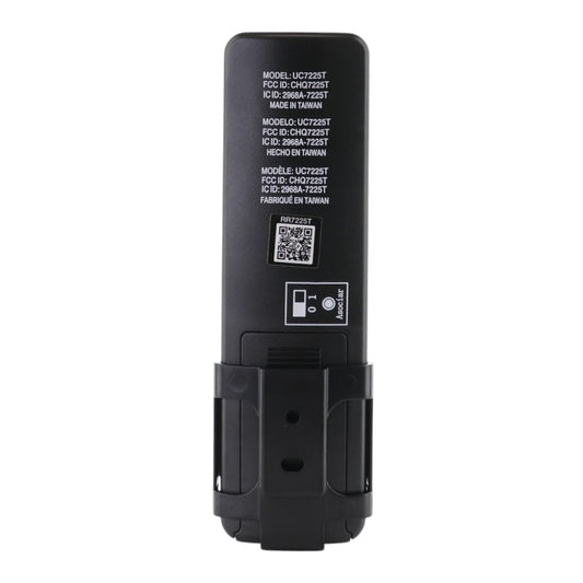 Anderic RR7225T Ceiling Fan Remote Control for Home Decorators Collection | Learning | UC7225T, TR198A, KUJCE10308 | With Wall Mount | RR7225T