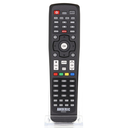 Anderic RR90395 Repalcement Smart TV Remote Control for Toshiba CT-90395 and Others