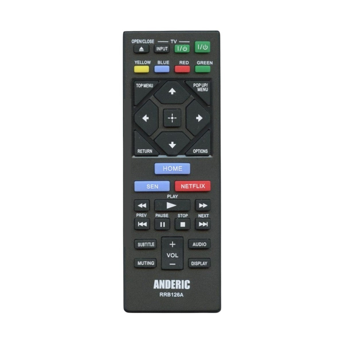 Sony RMT-B127P Blu-ray Disc Remote Control - 1-492-681-11