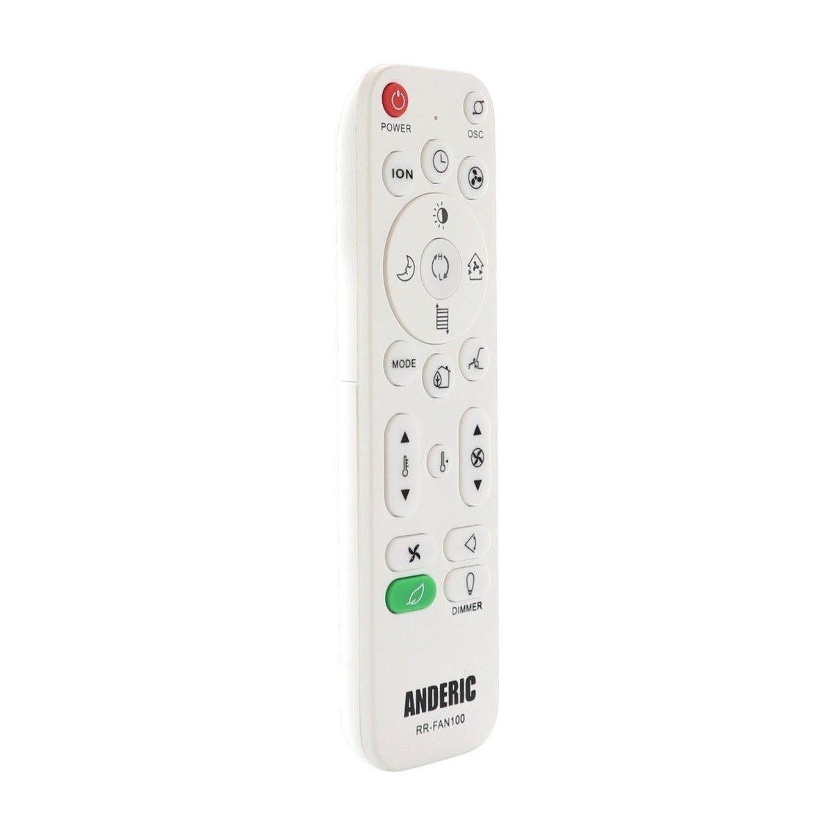 Anderic Substitute for Lasko 2033694 EcoQuiet DC Motor Pedestal Fan Remote Control 2033694 [RRFAN100A]