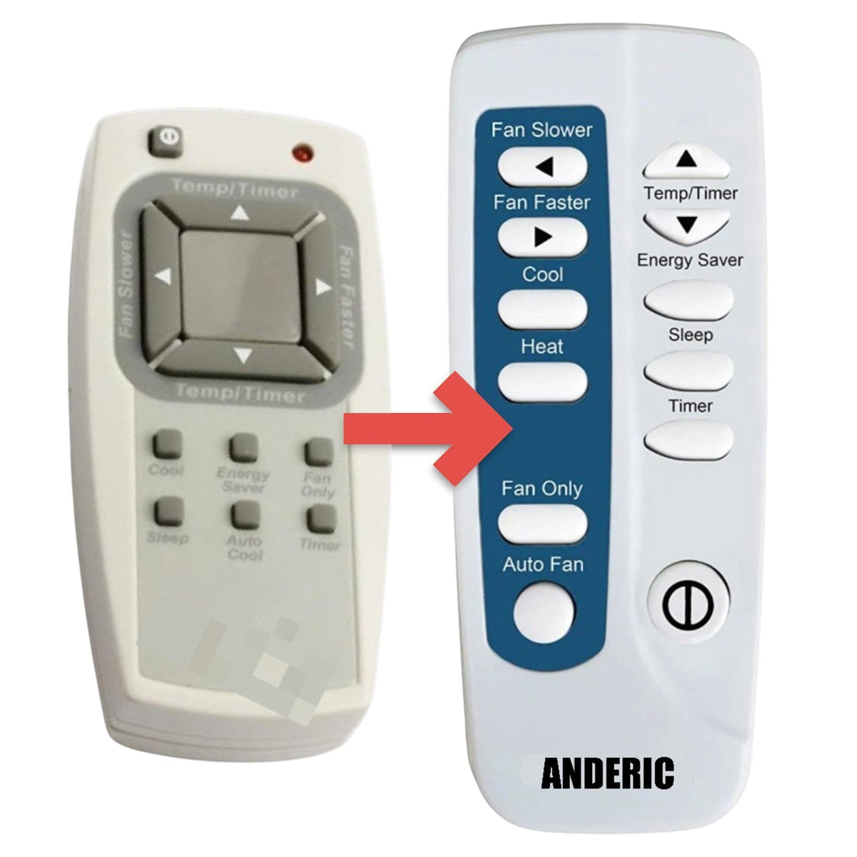 Frigidaire 5304459360 Air Conditioner Remote Control