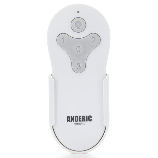 Anderic RRTR214D Replacement Ceiling Fan Remote Control for Harbor Breeze TR214D, KUJCE10311, KUJCE10712, and Others
