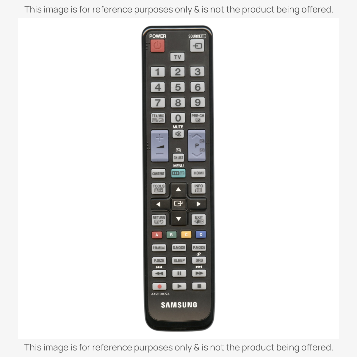 Samsung AA59-00472A TV Remote Control - AA5900472A