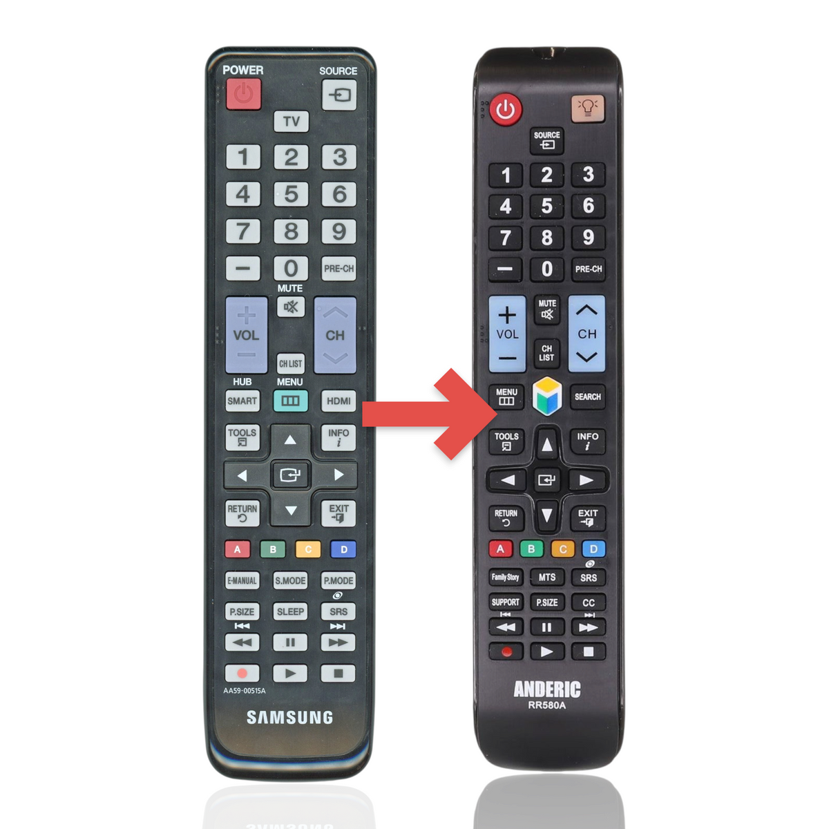 Samsung AA59-00515A TV Remote Control - AA5900515A