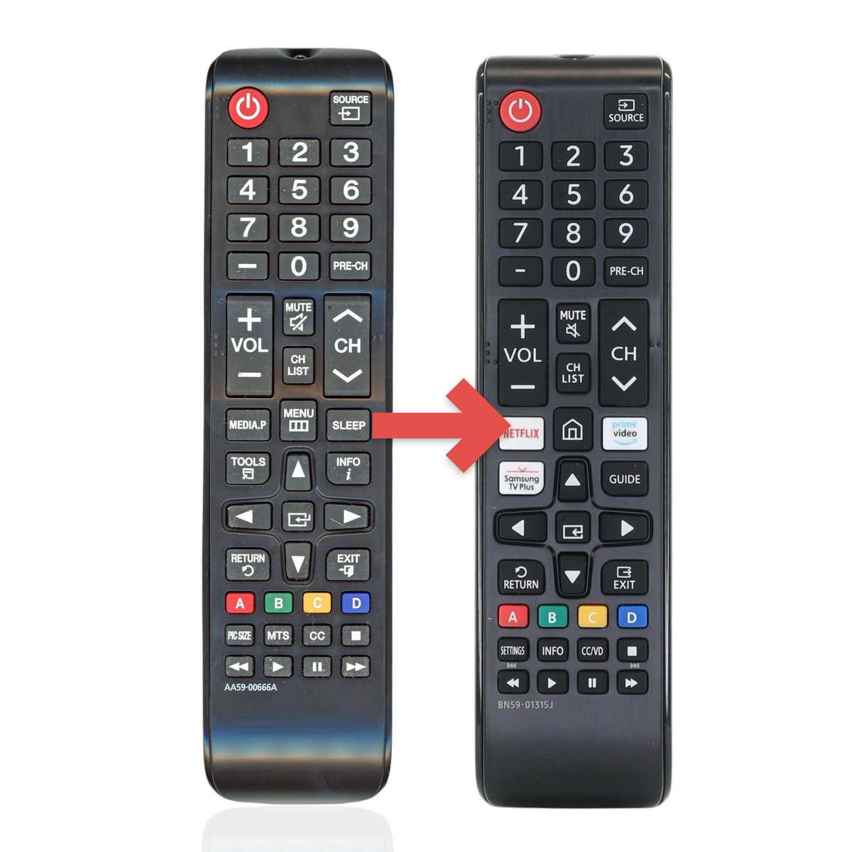 Samsung AA59-00666A TV Remote Control - AA5900666A