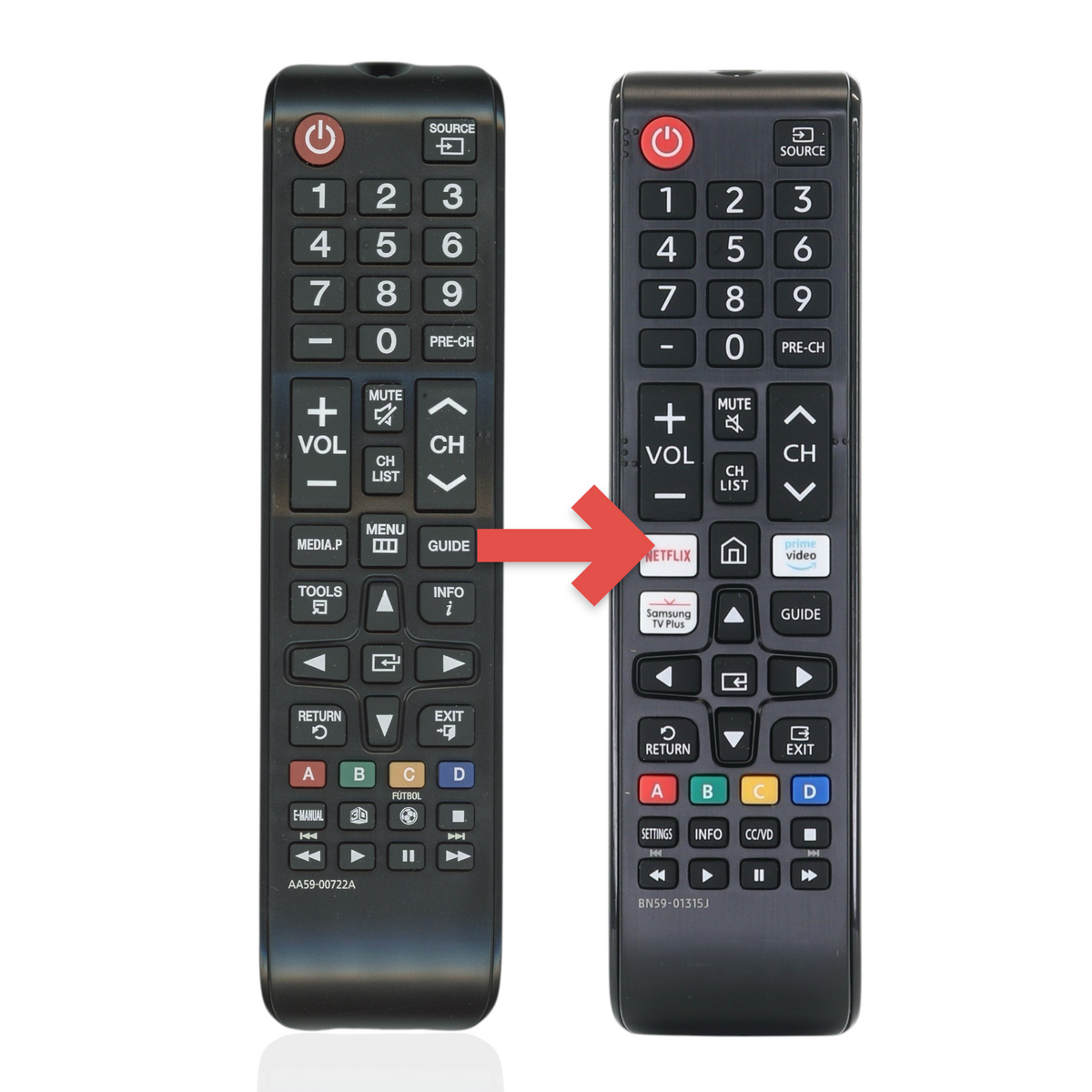 Samsung AA59-00722A TV Remote Control - AA5900722A