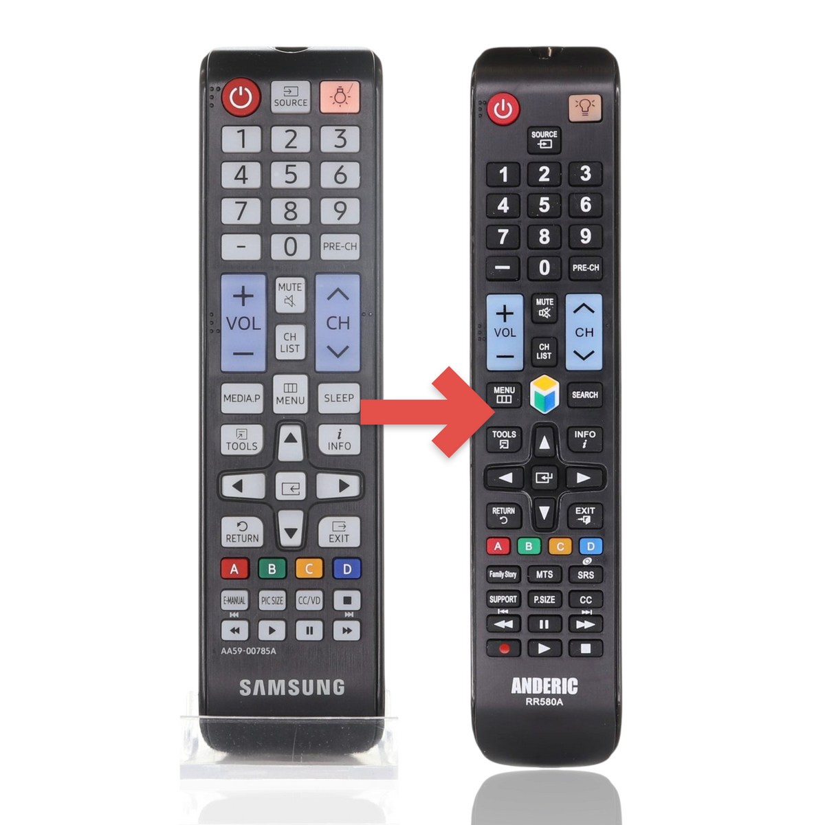 Samsung AA59-00785A for 2012 TV Remote Control - AA5900785A