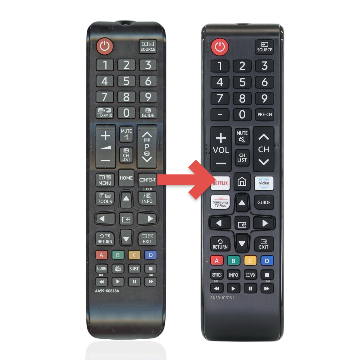 Samsung AA59-00818A Hospitality TV Remote Control | IR only | 2012 - AA5900818A