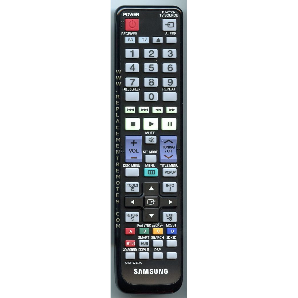 Samsung AH59-02332A Home Theater Remote Control - AH5902332A