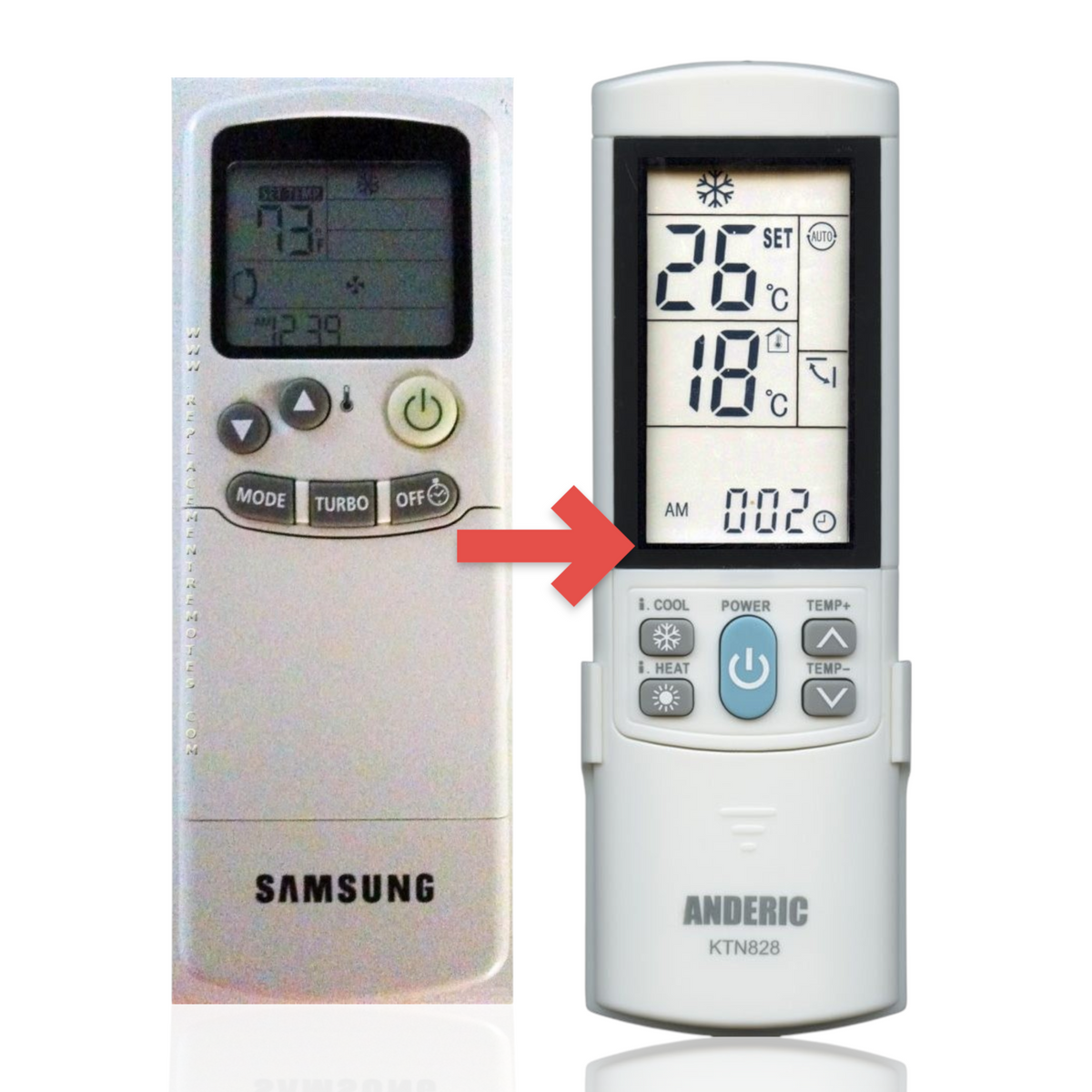 Samsung ARC106 Air Conditioner Remote Control