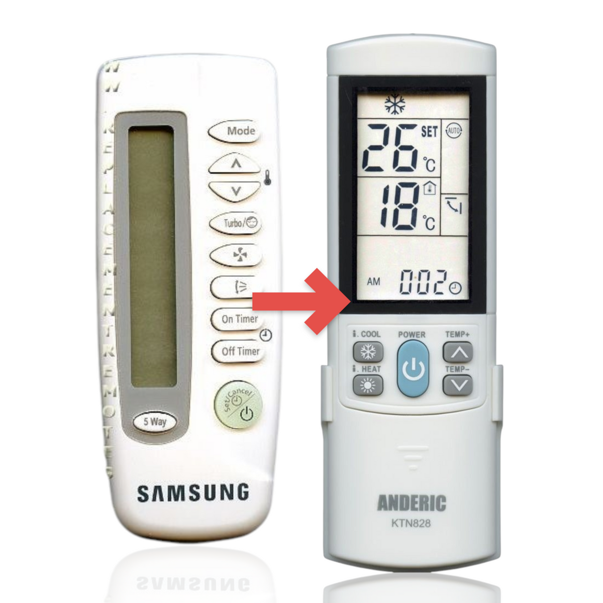 Samsung ARC475 Air Conditioner Remote Control