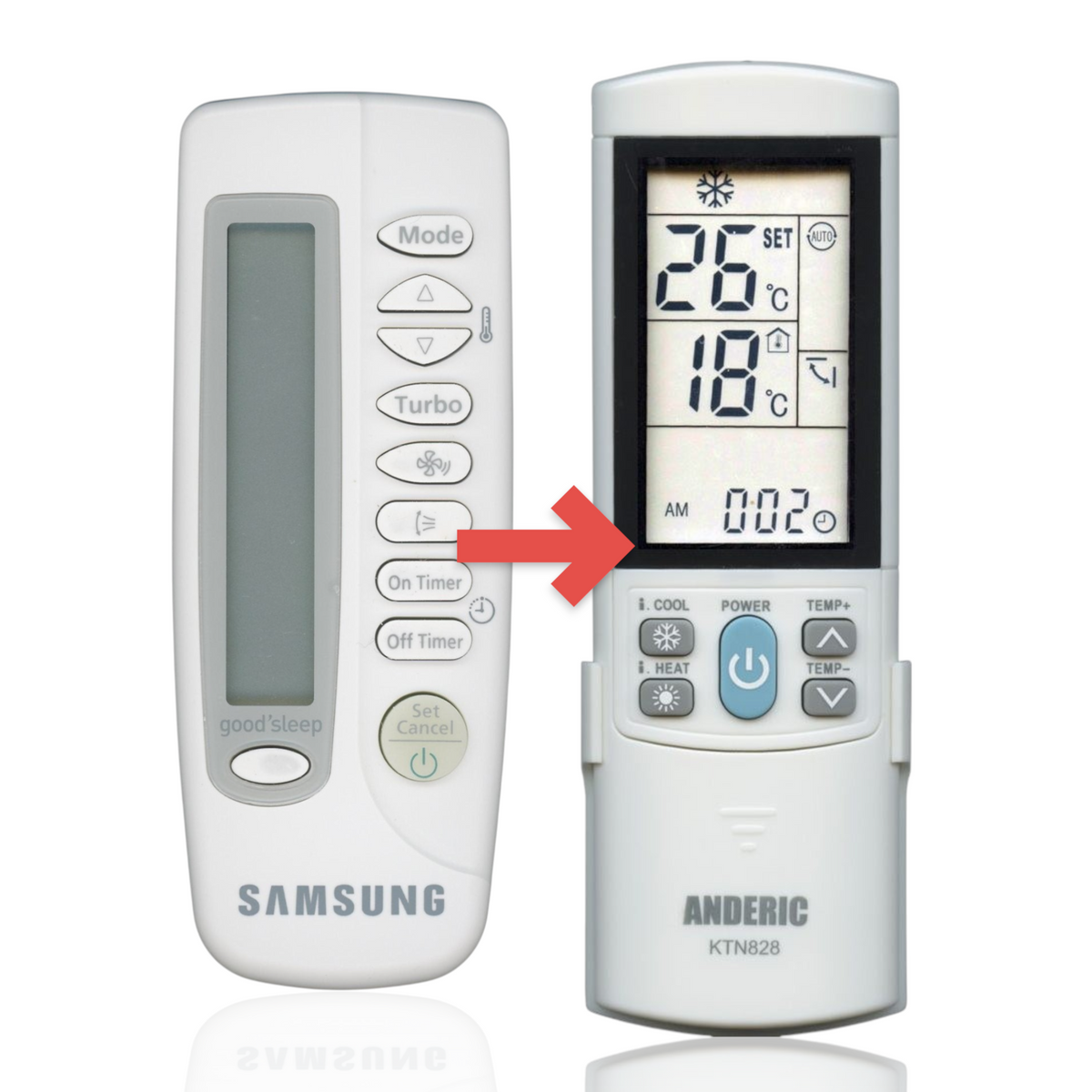 Samsung ARC4AS Air Conditioner Remote Control
