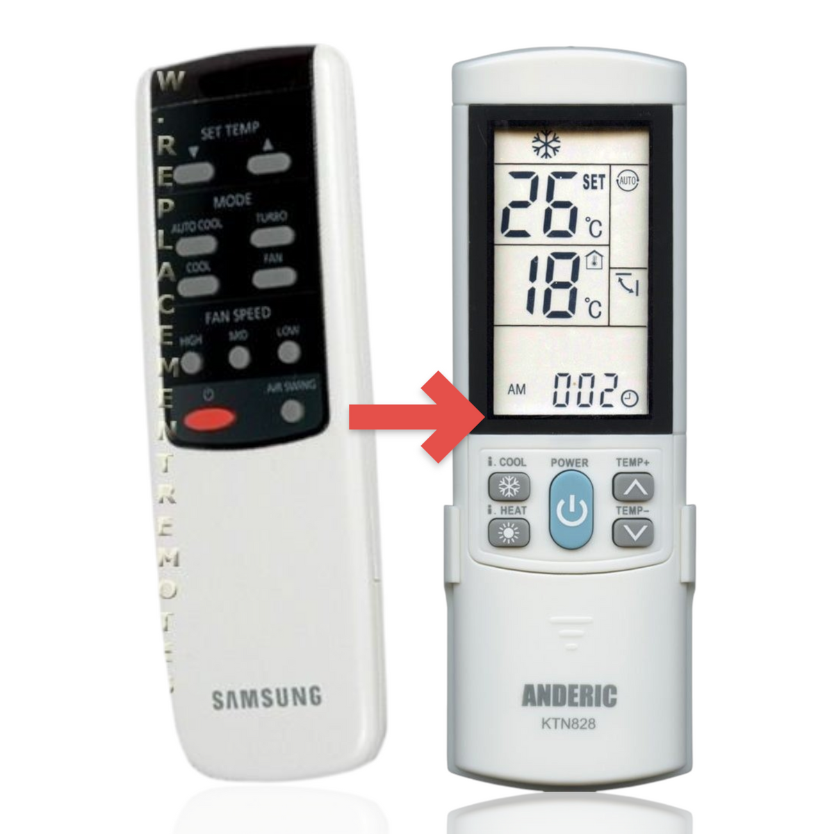 Samsung ARC60 Air Conditioner Remote Control