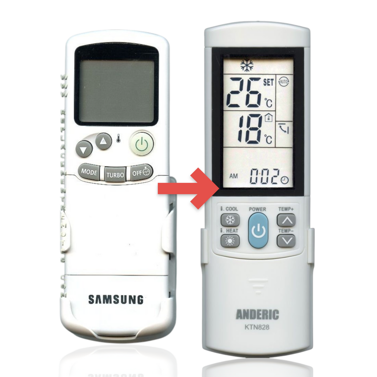 Samsung ARH104 Air Conditioner Remote Control