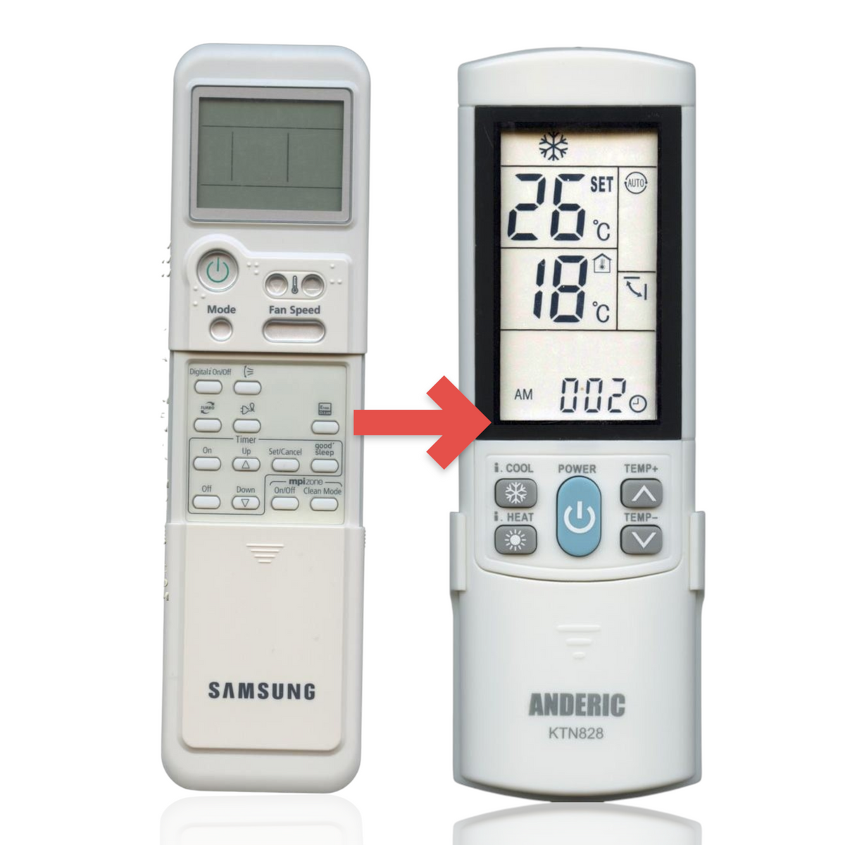 Samsung ARH138 Air Conditioner Remote Control