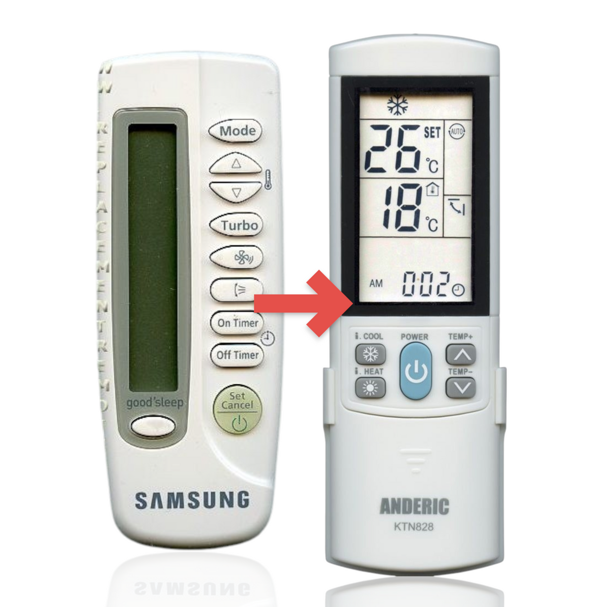 Samsung ARH470 Air Conditioner Remote Control
